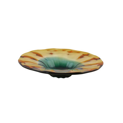 Glass Serving Bowls – Decorative Food-Safe Bowls – 12"