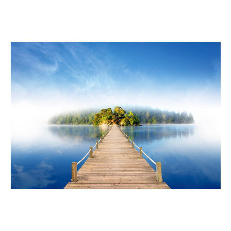 Murale île mystérieuse Alizabeth, L 82 po x l 118 po