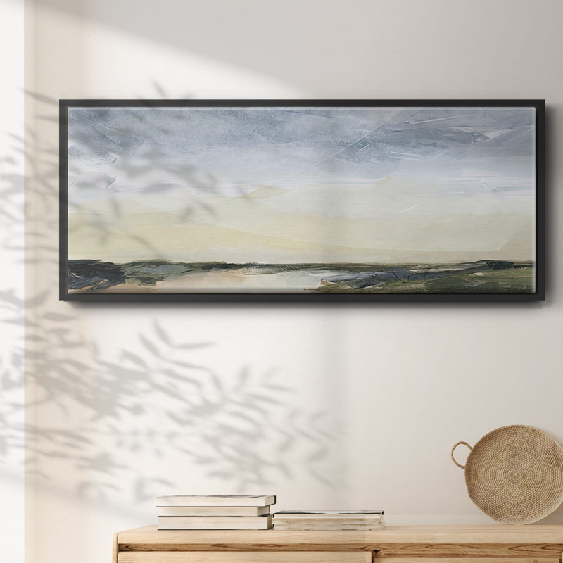 Green Ridge II- Framed Canvas