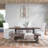 Caleb 78" Dining Table Distressed Brown-122857763-122857950
