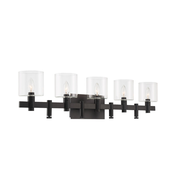 Decato 5 Light Sconce, Black