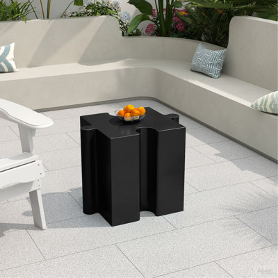 Table d'appoint casse-tête, table modulaire à bord concave MGO