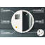 Huldar Glass Flat Wall Mirror