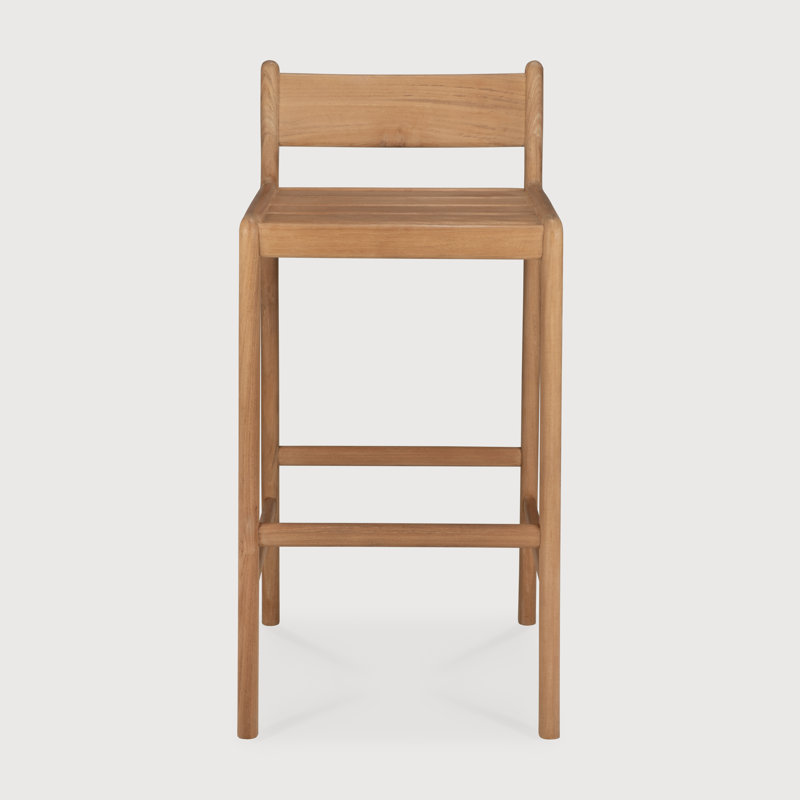 Jack outdoor bar stool - teak