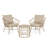 Bruce 3Pc Chat Set