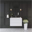 Meuble-lavabo flottant 36 po avec lavabo, meuble-lavabo mural moderne 36 po avec lavabo et tiroirs à fermeture en douceur, blanc brillant-905015731-905015729