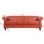 Canapé Chesterfield à accoudoirs roulés 3 places 84,65 po