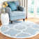 Carolene Hand Tufted Wool Geometric Rug