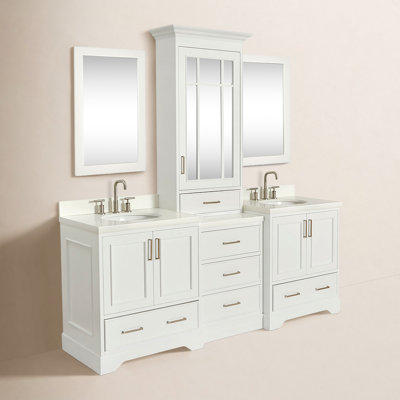 Buckhorn 85'' Double Bathroom Vanity