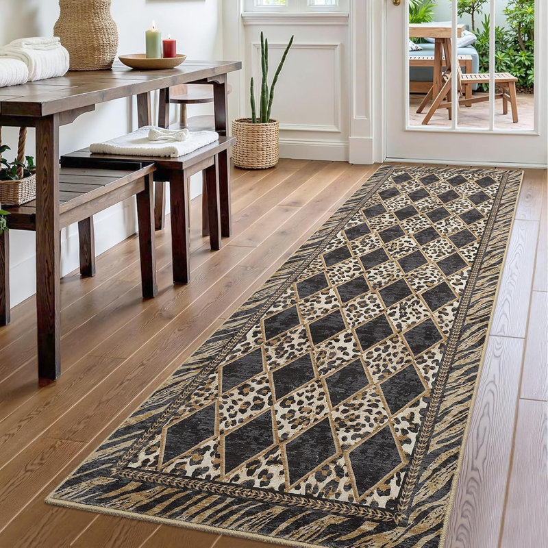 Tapis de couloir Leopard, Tapis de couloir 2 pi x 10 pi