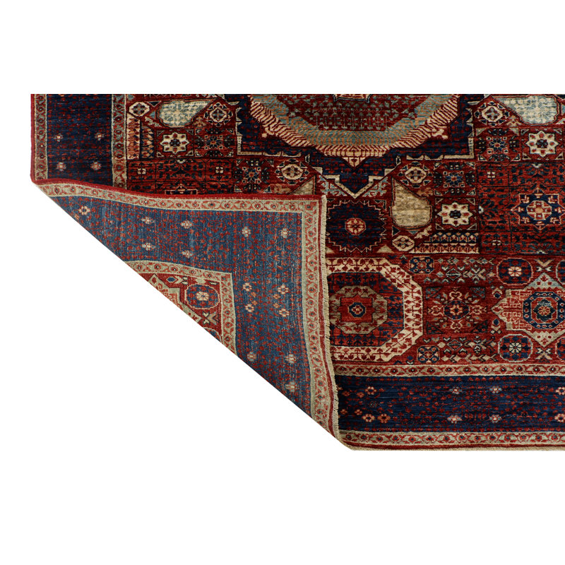 Wool Oriental Area Rug in Yellow