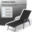 Ensemble de chaises longues inclinables 60,6 po Poultney-354661646