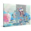 « stripeed tapis bikini », impression sur toile tendue-25807622