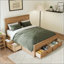 Structure de lit avec 6 tiroirs Modern-129199340