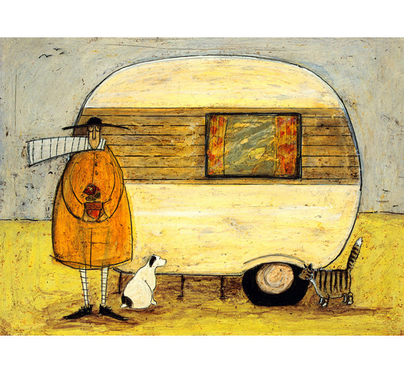 Home from Home, 18" H x 24" W
