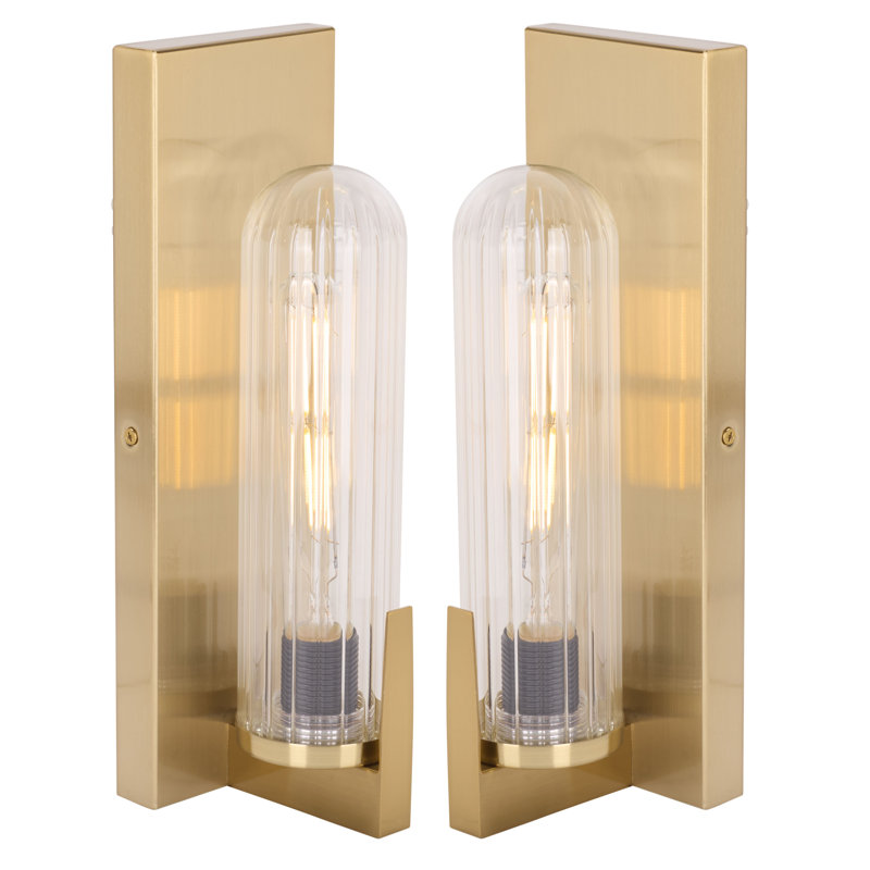 Nicola 4.5 Inch Wall Sconce, Brass
