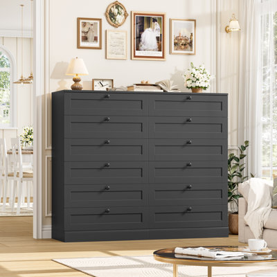 Sumekh Vertical Dresser, 6 Drawer Dresser