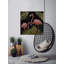 « flamant roses sweetheart i », reproduction sur toile tendue encadrée-26601054