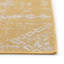 Tapis intérieur / extérieur jaune en polypropylène tissé à la machine 9 pi 10 po x 13 pi Broux-1349847805