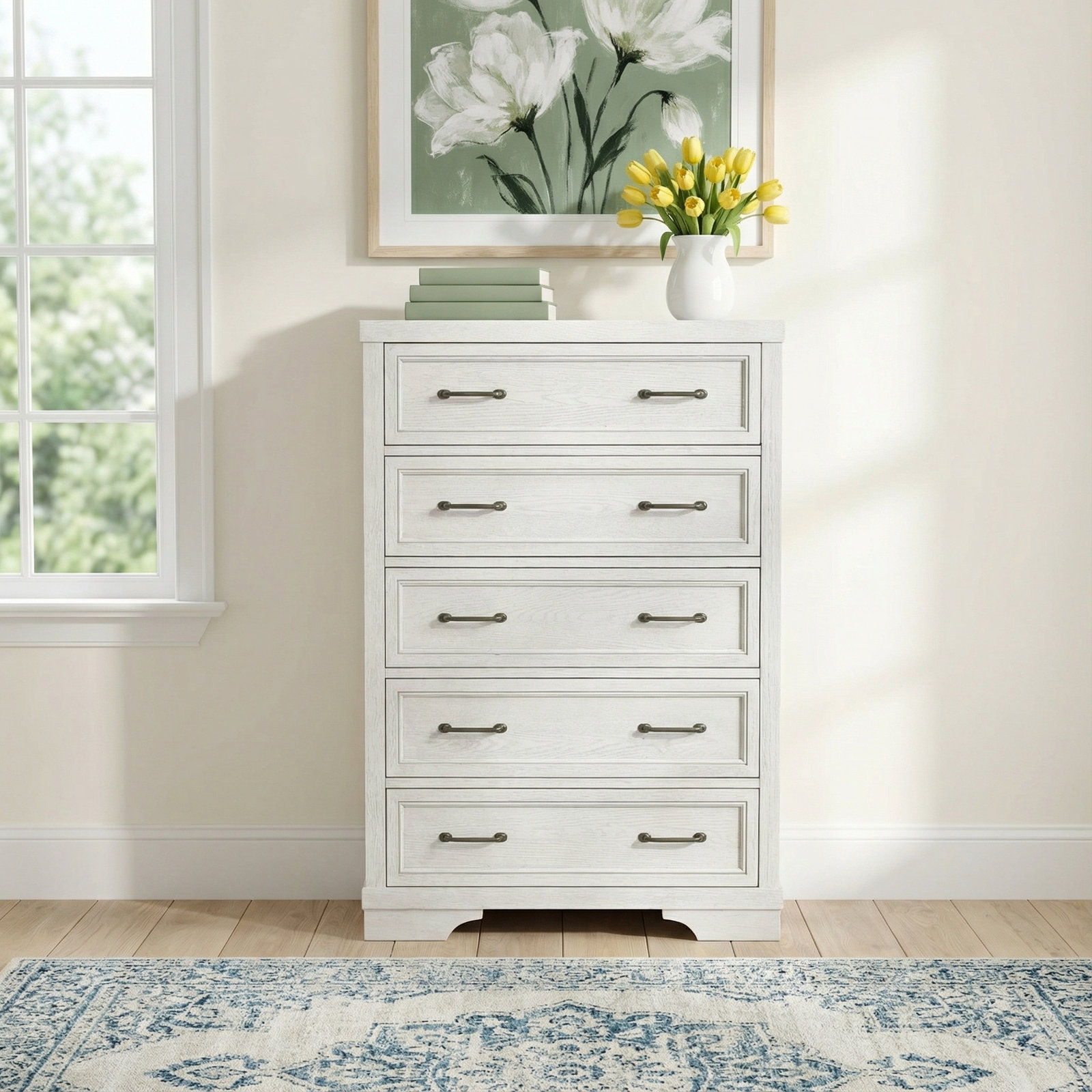Danbury 36" Dresser, White Dove