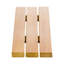 Plateau de drainage en bois massif