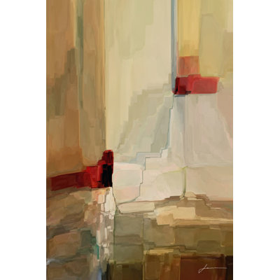 Mesa Panels I - Wrapped Canvas Print