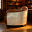 Chaise en cuir Brancaster Retro