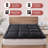 Japanese Floor Mattress Futon Mattress 3" Grey Tatami Mat Shredded Memory Foam Filled Sleeping Pad, Foldable & Portable Roll Up Lounger Camping Bed For Kids And Adult, 80"-270920084