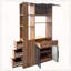 Grande armoire de rangement avec portes en verre, tiroirs et tablettes de présentation-1912186715