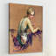 Reproduction de pastel sur toile tendue-15157792