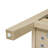 Hand - Woven Rope Decor 3 Drawer Storage Cabinet With Adjustable Shelves For Entryway, Modern Product Style, Natural Main Color, Particle Board + Material, Waterproof Surface Protection Decorated