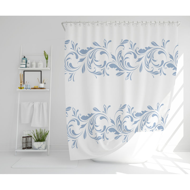 Climenhaga Polyester Shower Curtain, 168cm H x 168cm W