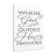 God Guides He - Wrapped Canvas Print-459509459
