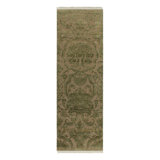 One-of-a-Kind 2'7" X 8' Hand Knotted Area Rug