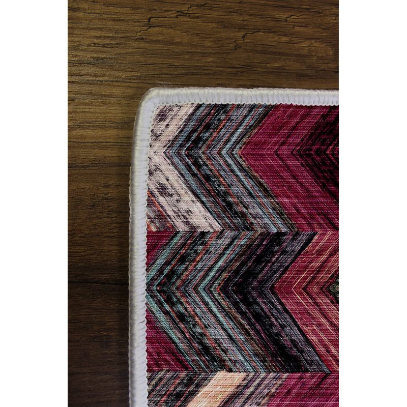 Eco-Friendly Hall Carpet, 100% Polyester, 39.4 x 59.1 inches | Antibacterial, Non-Slip PVC Dot Underside, 650 g/m² | Machine Washable, Digital Print, Low Pile Height 0.2 inches | Perfect for Living Room & Entryway Decor