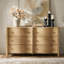 Commode incurvée à 6 tiroirs Elfine Sabise-129578427