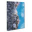 Above Braies Lake In Italy In Abstract - Wrapped Canvas Painting-55368319