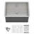 Undermount Laundry Utility Sink Single Bowl