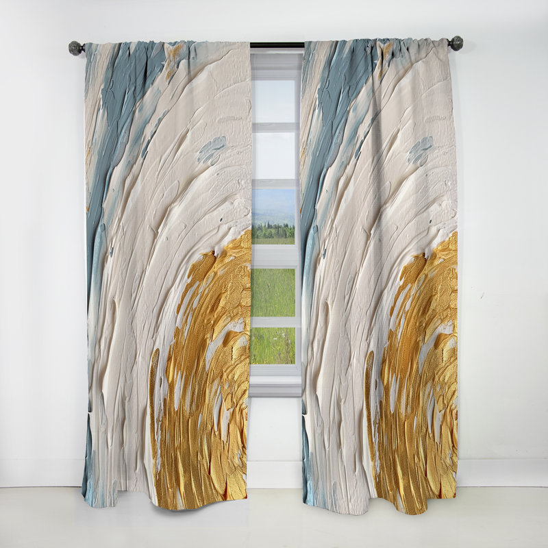 Rideau occultant occultant Casares - Abstract, L 52 po x L 108 po