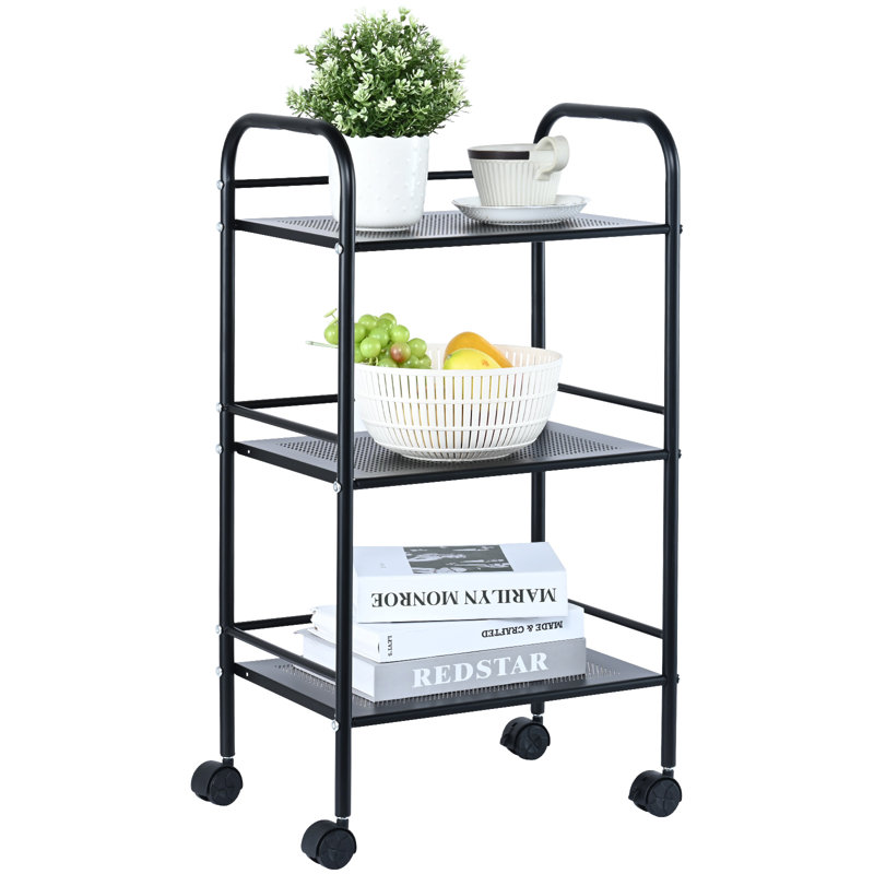 29.45'' H x 15.75'' W Utility Cart with Wheels