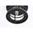 Carla 8 inch Outdoor Flush Mount in Black