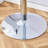 Amari 3-Piece Modern Round Tempered Glass Dining Set with Metal Pedestal and Cantilever Chairs-65683483-51997352