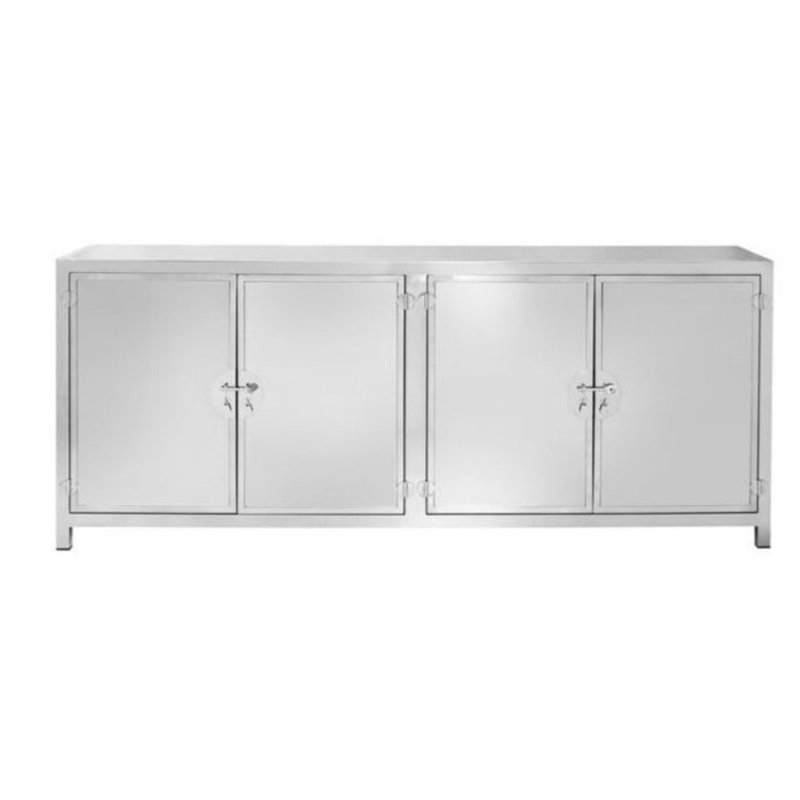 Canon 86 " W Stainless Steel Sideboard