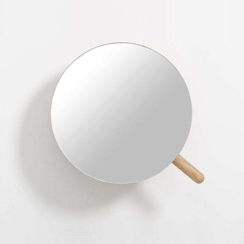 Ayven Mirror, Natural Oak