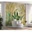 Murale botanique pelez et collez Odion - Aquarelle feuillage d'été-106363104