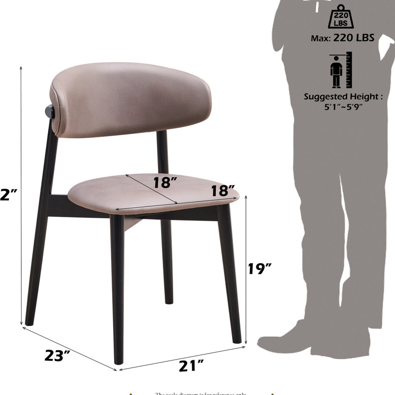 Salle à manger 5 pièces - Naturel et noir 1 table avec rallonge et 4 chaises compactes