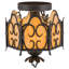 1 - Light Semi Flush Mount