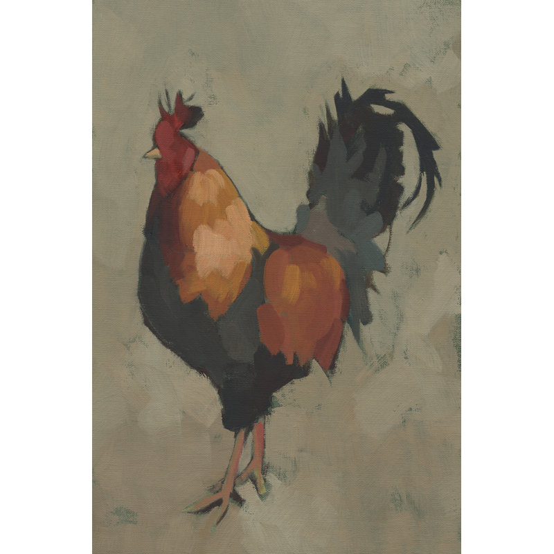 Roost Ruler II by Jacob Green - Painting, Black Floater Framed, 46cm H x 30cm W