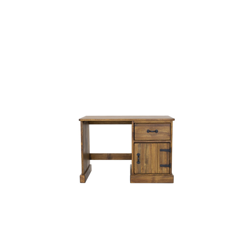 Broussard Solid Wood Top Writing Desk