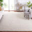 Tapis naturel / ivoire en laine touffeté à la main Metcalfe-111472967